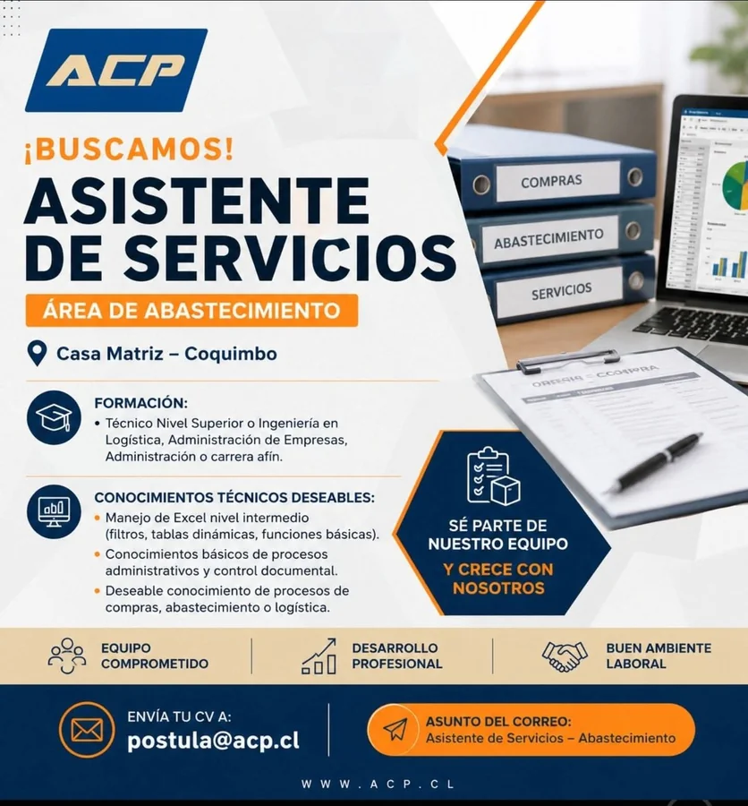 Asistente de Servicios de Abastecimiento - imagen 1