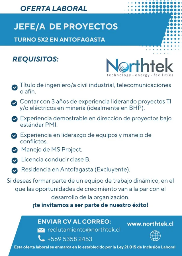 Jefe/a de Proyectos - imagen 1