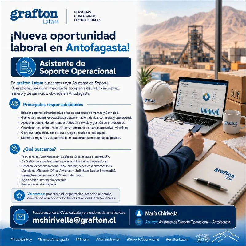 Asistente de Soporte Operacional - imagen 1