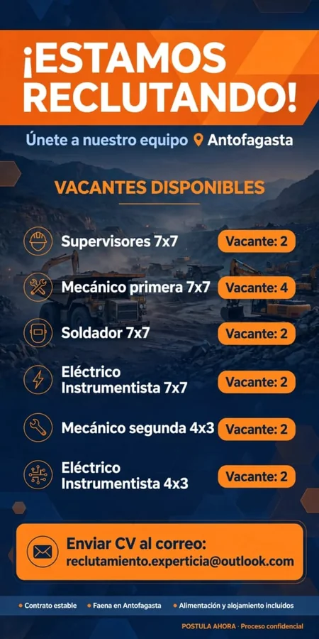 Supervisores, Mecánicos y Eléctricos 7x7 y 4x3 - imagen 1