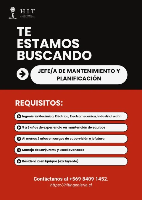 Jefe/a de Mantenimiento y Planificación - imagen 1