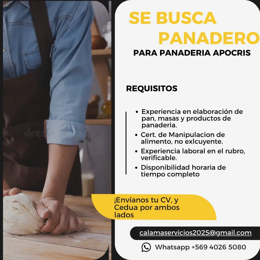 Panadero para Panadería - imagen 1
