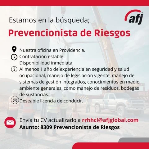 Prevencionista de Riesgos - imagen 1