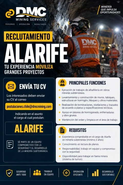 Alarife Minería Subterránea - imagen 1