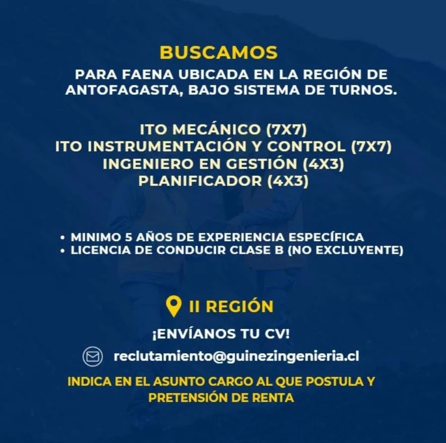 Profesionales de Ingeniería para Faena - imagen 1