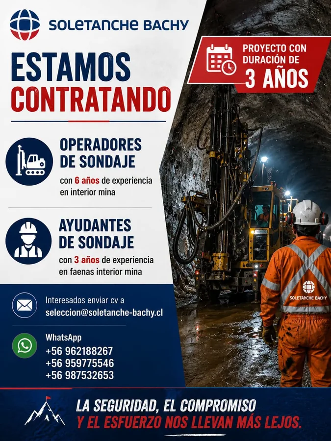 Operadores y Ayudantes de Sondaje - imagen 1