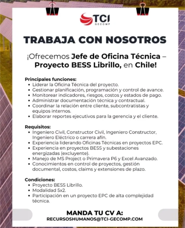 Jefe de Oficina Técnica - imagen 1