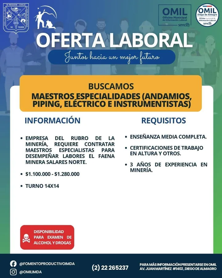 Maestros Especialistas Minería - imagen 1