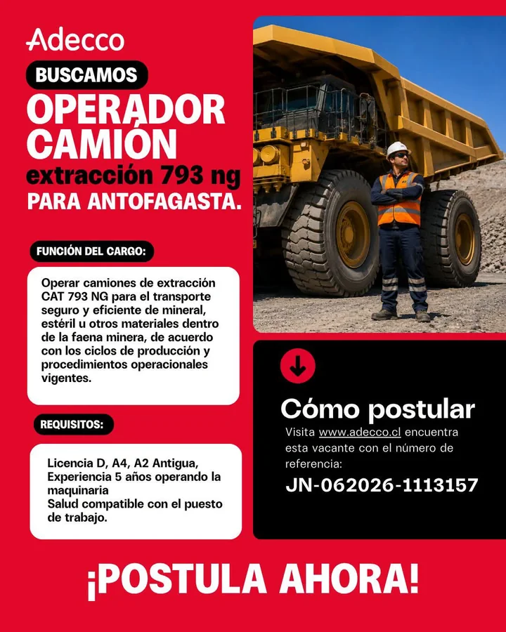 Operador de Camión de Extracción CAT 793 NG - imagen 1
