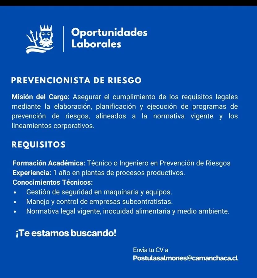 Prevencionista de Riesgo - imagen 1