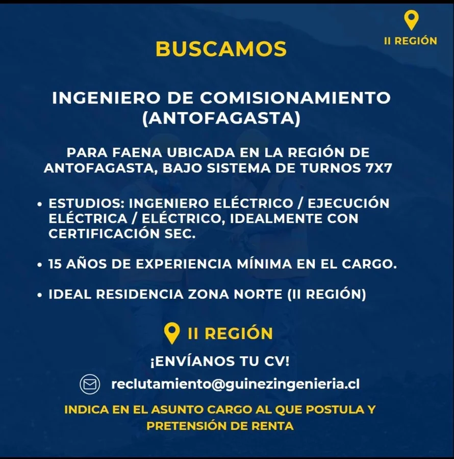 Ingeniero de Comisionamiento - imagen 1