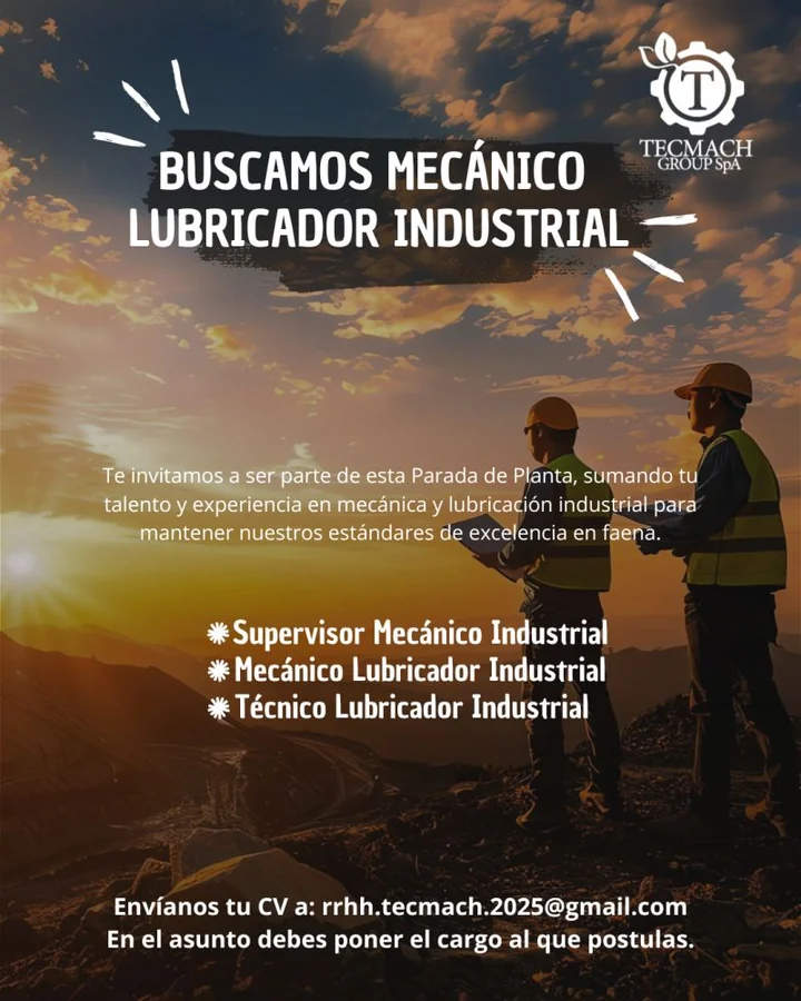 Mecánico Lubricador Industrial - imagen 1
