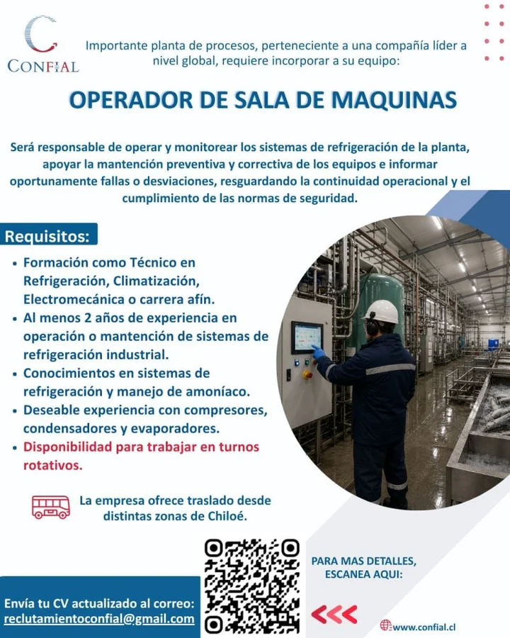 Operador de Sala de Máquinas - imagen 1