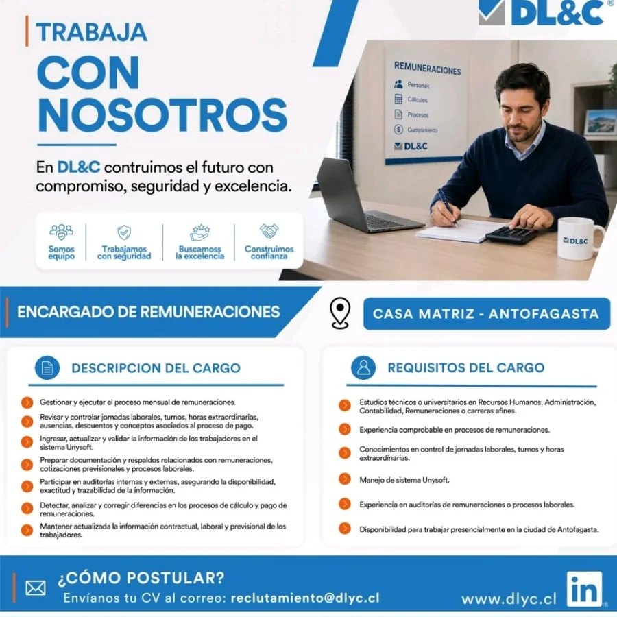Encargado de Remuneraciones - imagen 1