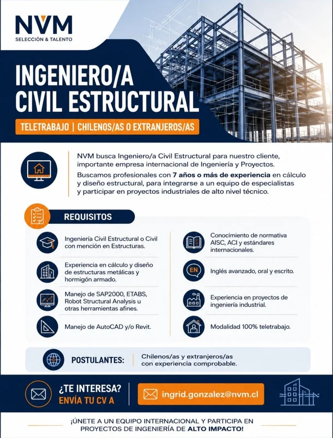 Ingeniero Civil Estructural - imagen 1