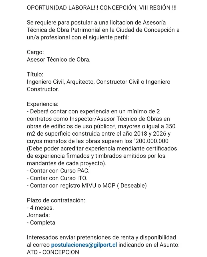 Asesor Técnico de Obra - imagen 1