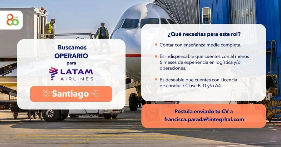 Operario para LATAM Airlines - imagen 1