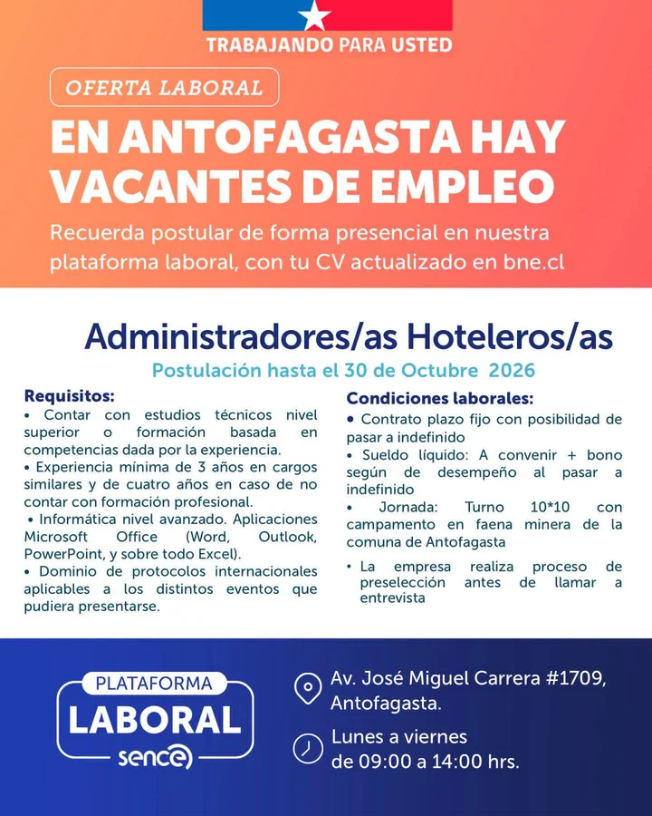 Administrador/a Hotelero/a - imagen 1
