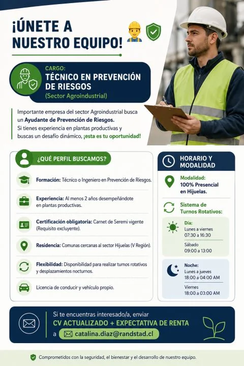 Técnico en Prevención de Riesgos - imagen 1