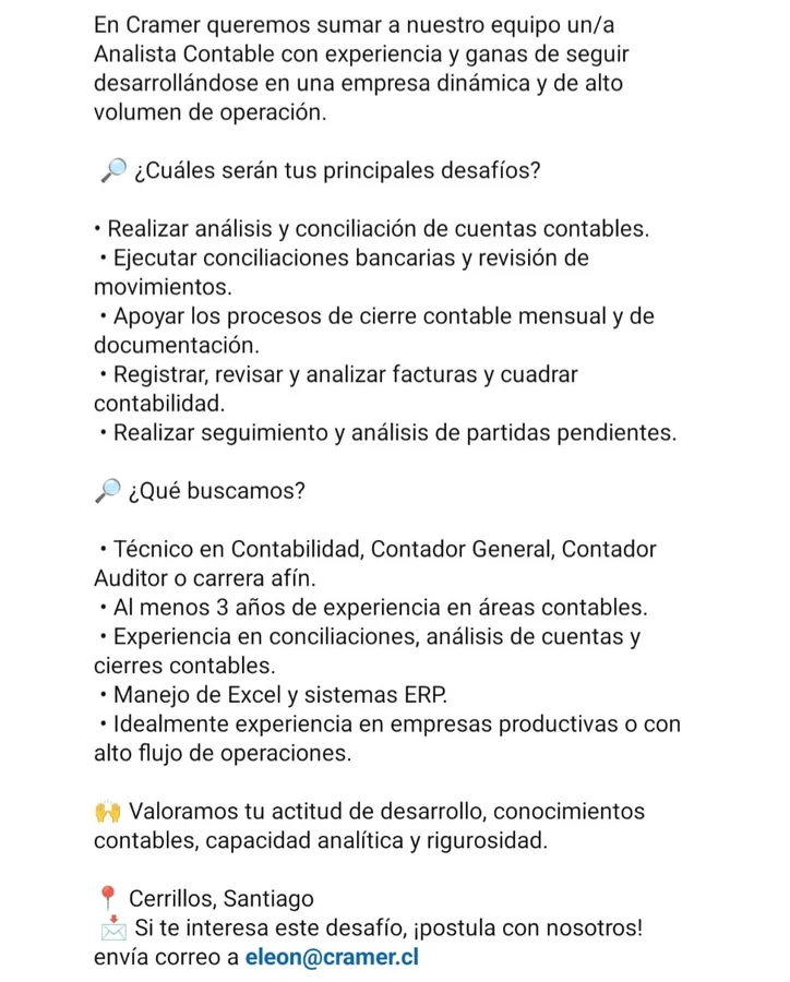 Analista Contable - imagen 1