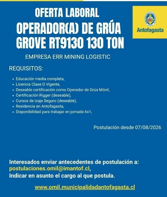 Operador(a) de Grúa Grove RT9130 130 Ton - imagen 1