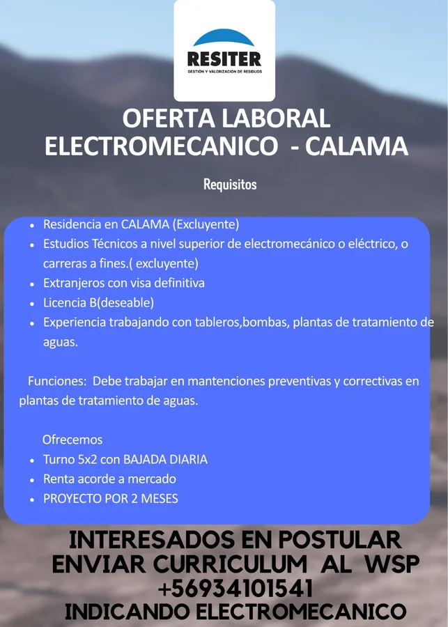 Electromecánico - imagen 1