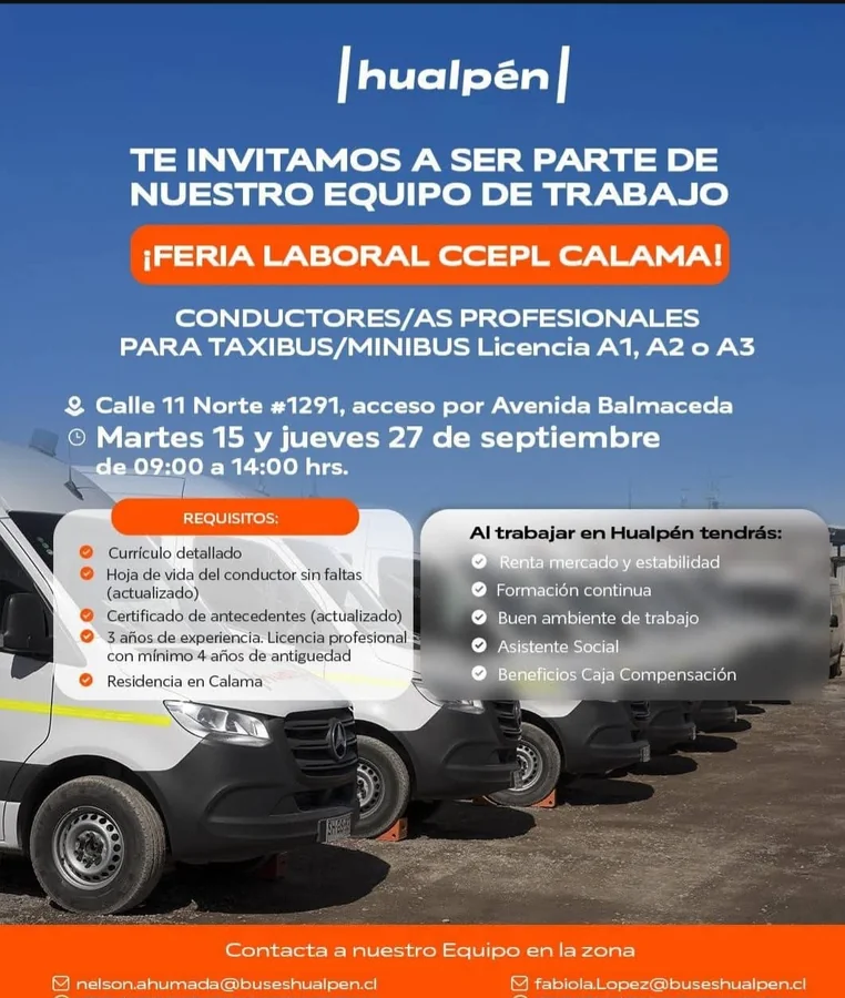 Conductores Profesionales de Taxibús y Minibús - imagen 1