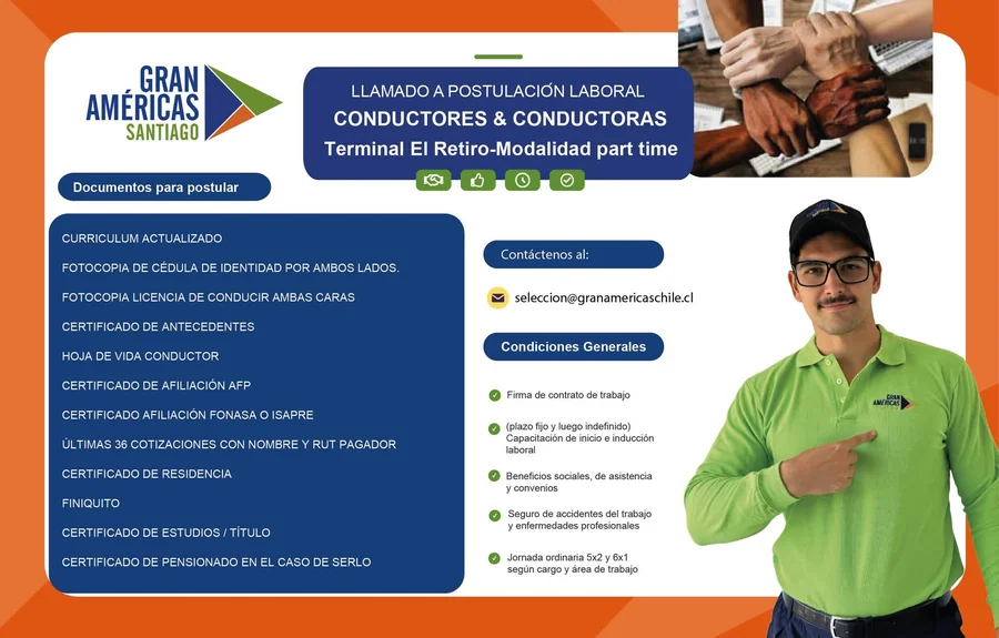 Conductores y Conductoras Part Time - imagen 1