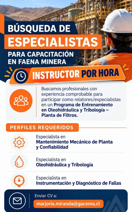 Especialistas para Capacitación en Faena Minera - imagen 1