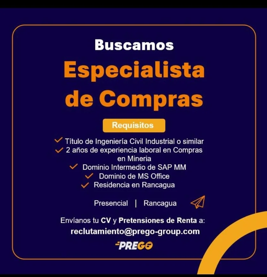 Especialista de Compras - imagen 1
