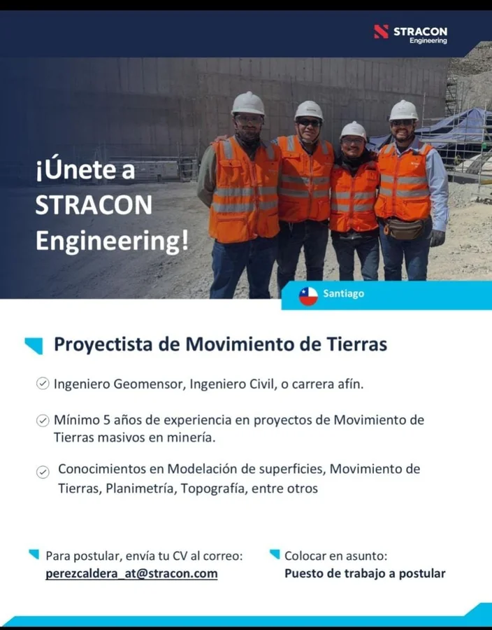 Proyectista de Movimiento de Tierras - imagen 1