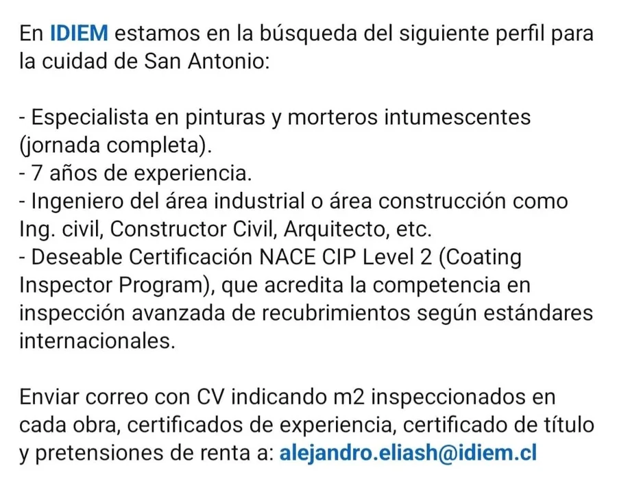 Especialista en pinturas y morteros intumescentes - imagen 1
