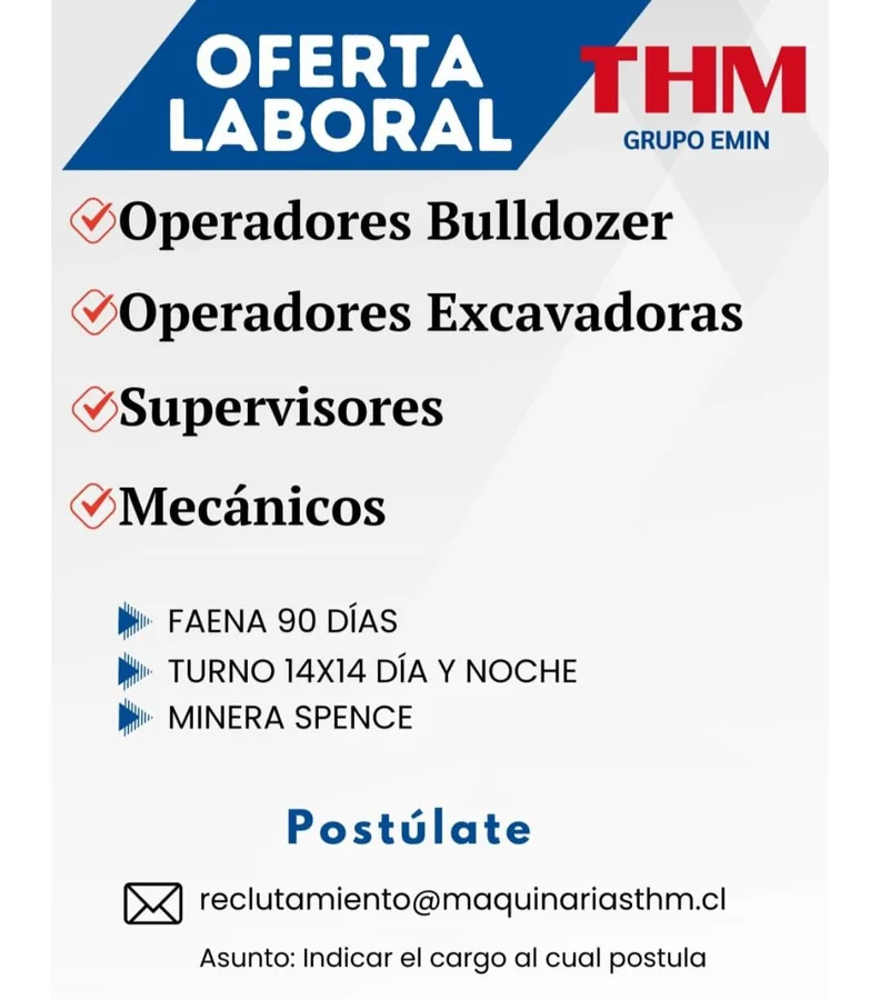 Operadores, Mecánicos y Supervisores - imagen 1