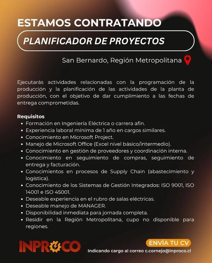 Planificador de Proyectos - imagen 1