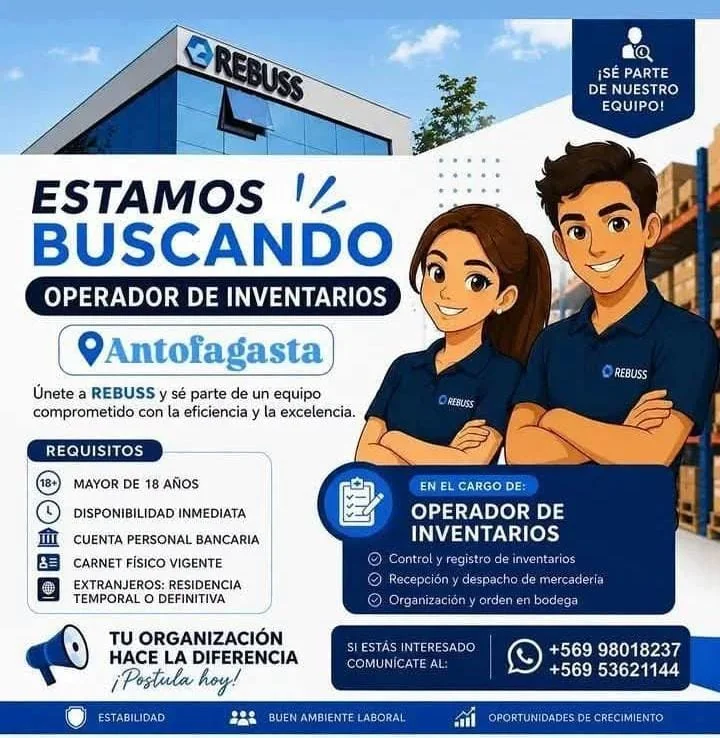 Operador de Inventarios - imagen 1