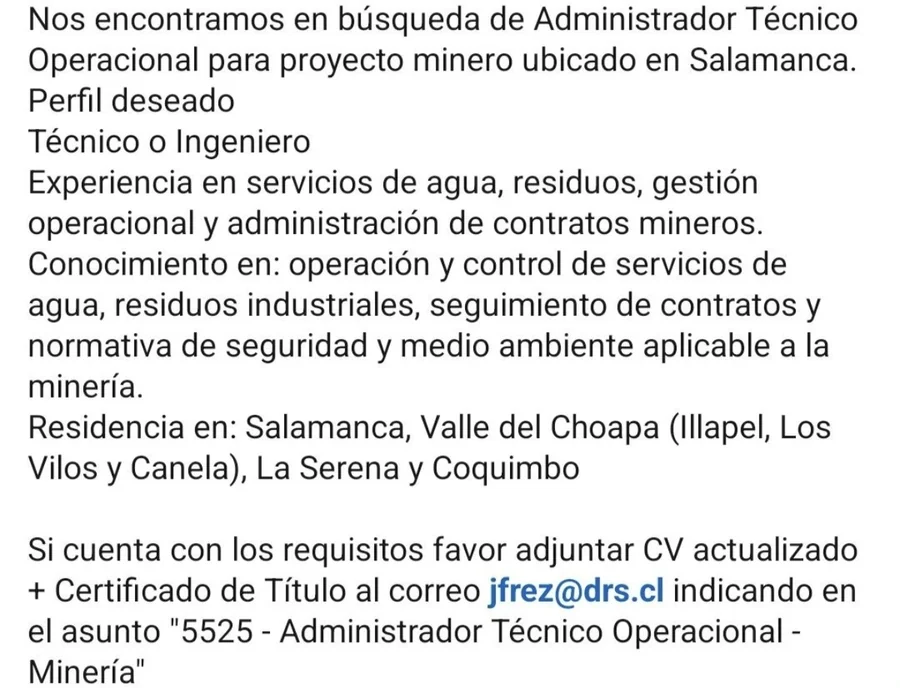 Administrador Técnico Operacional - imagen 1