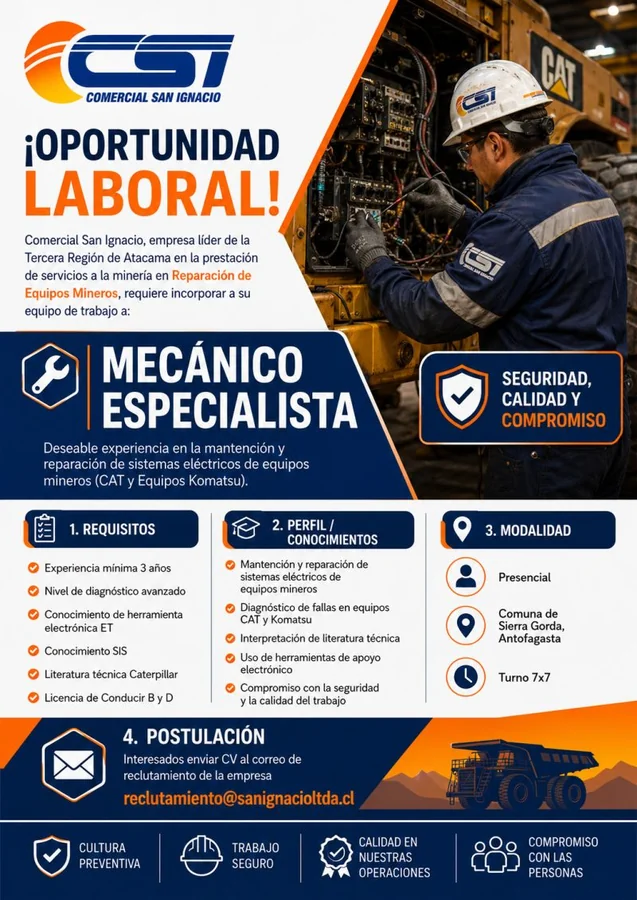 Mecánico Especialista - imagen 1