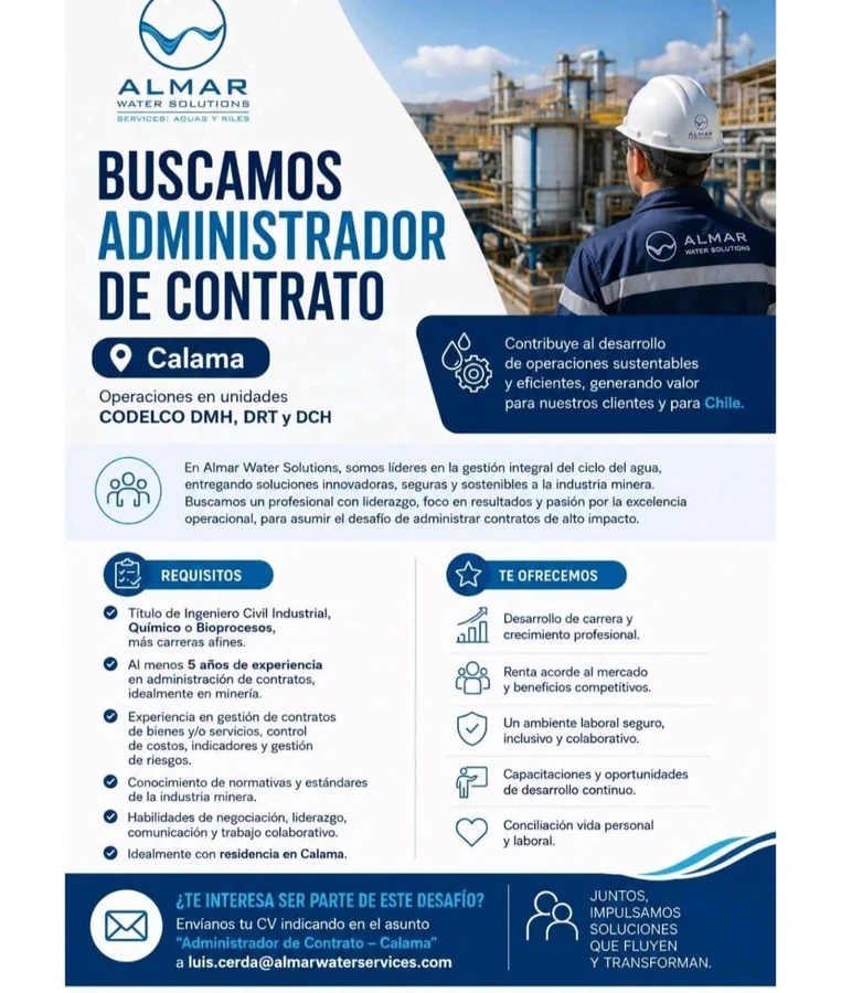 Administrador de Contrato en Minería - imagen 1