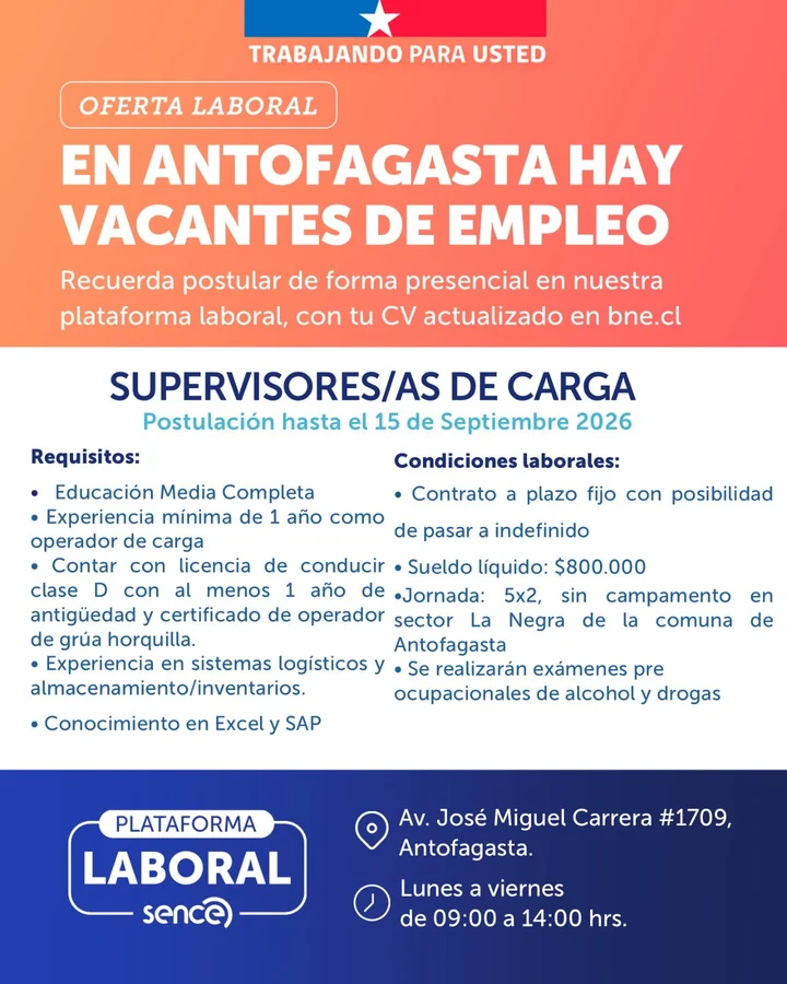 Supervisores/as de Carga - imagen 1