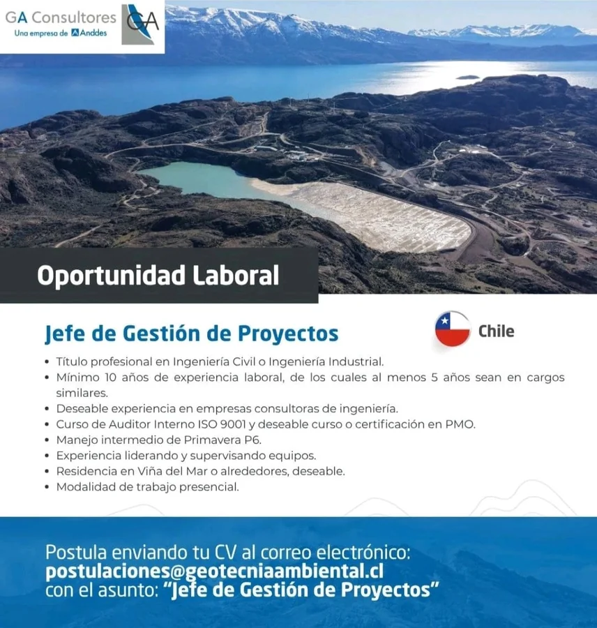 Jefe de Gestión de Proyectos - imagen 1
