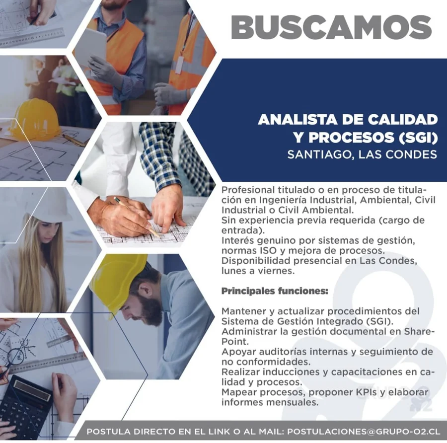 Analista de Calidad y Procesos (SGI) - imagen 1