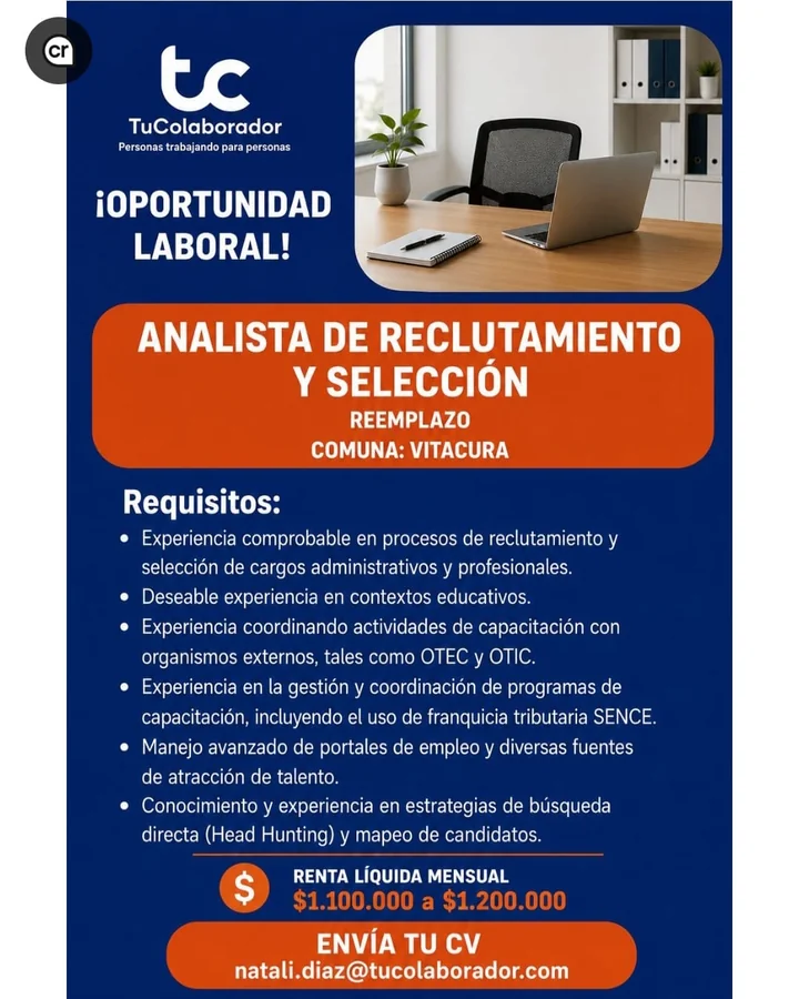 Analista de Reclutamiento y Selección - imagen 1