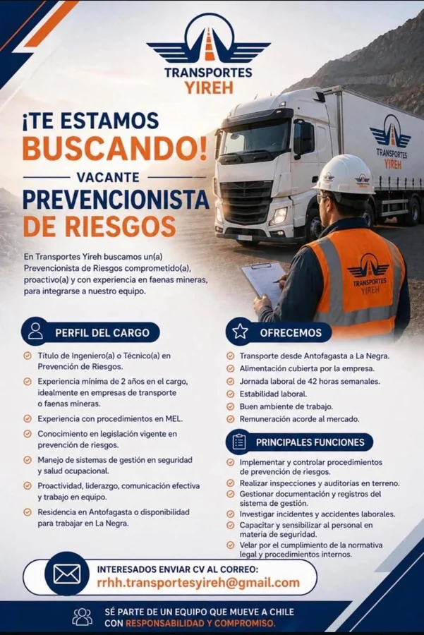 Prevencionista de Riesgos - imagen 1
