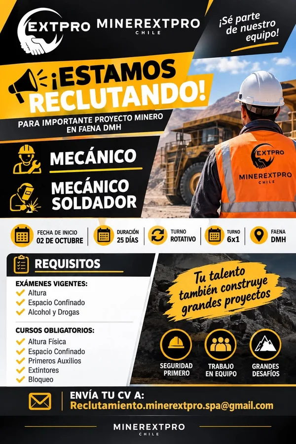 Mecánico y Mecánico Soldador - imagen 1