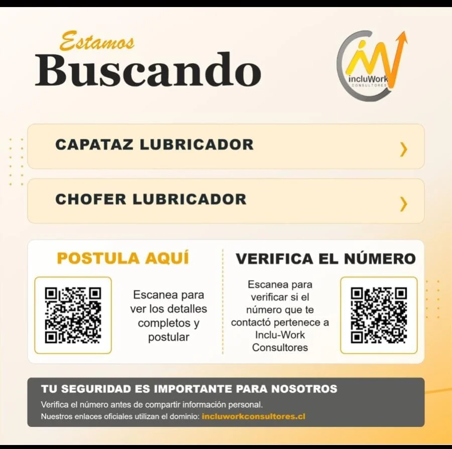 Capataz Lubricador y Chofer Lubricador - imagen 1