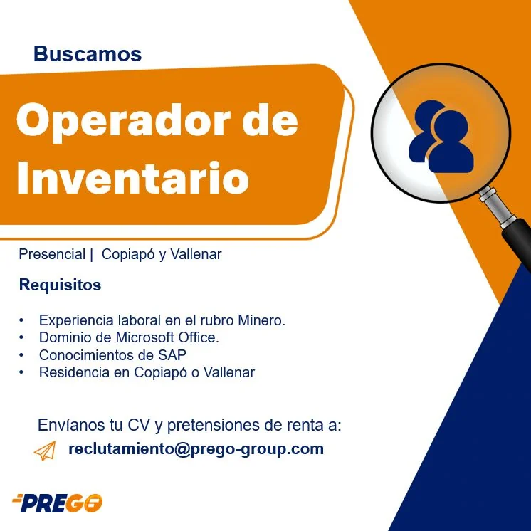 Operador de Inventario en Minería - imagen 1