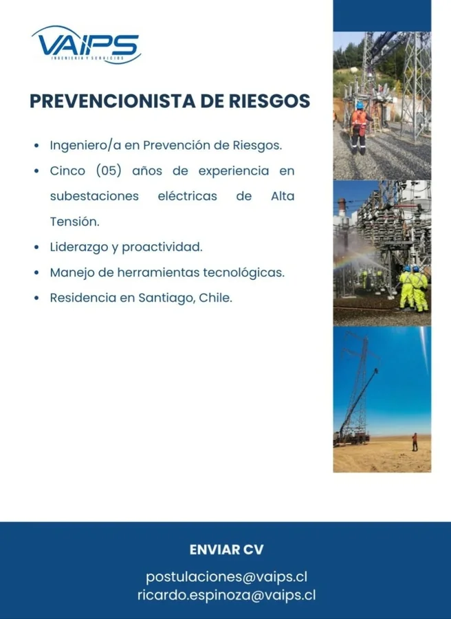 Prevencionista de Riesgos - imagen 1