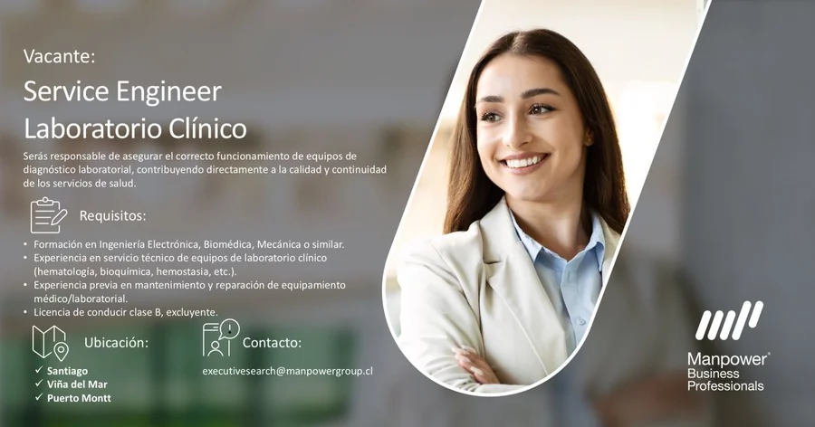 Service Engineer Laboratorio Clínico - imagen 1