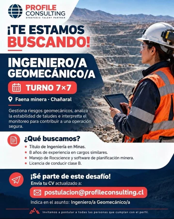 Ingeniero/a Geomecánico/a - imagen 1
