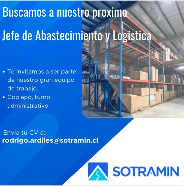 Jefe de Abastecimiento y Logística - imagen 1